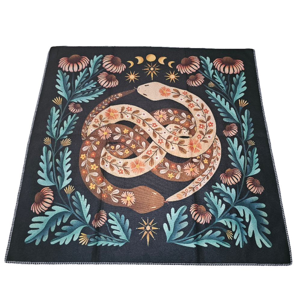 Snakes Intertwined - Tarot Tablecloth