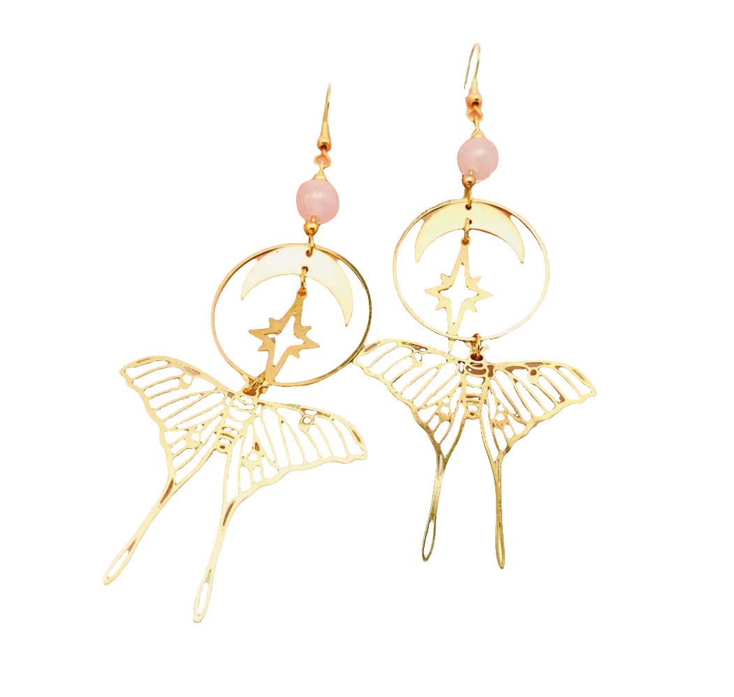 Moth Earrings