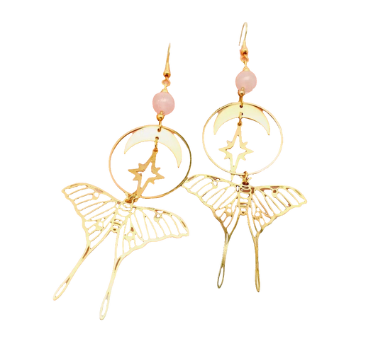 Moth Earrings
