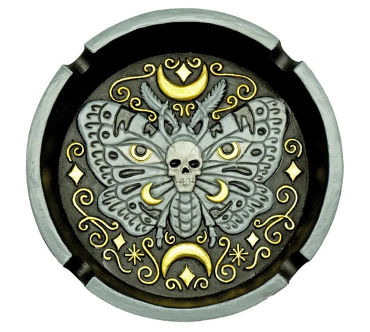 Butterfly Skull Ashtray