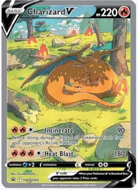 Charizard V - SWSH260 - SWSH: Promo Card