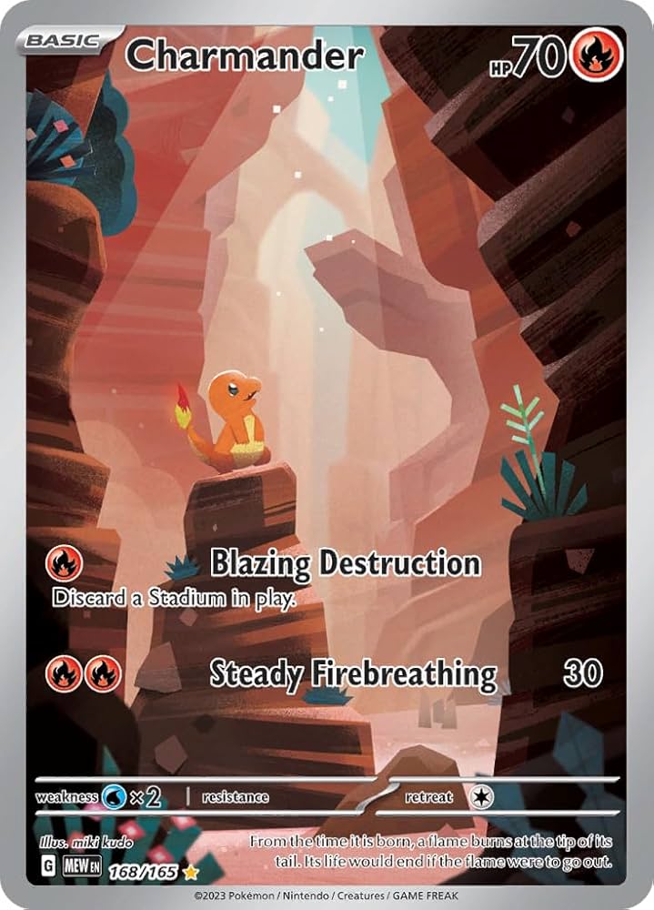 Charmander - 168/165 - SV