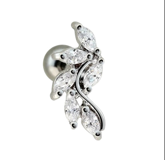 Tragus - Marquise Leaves
