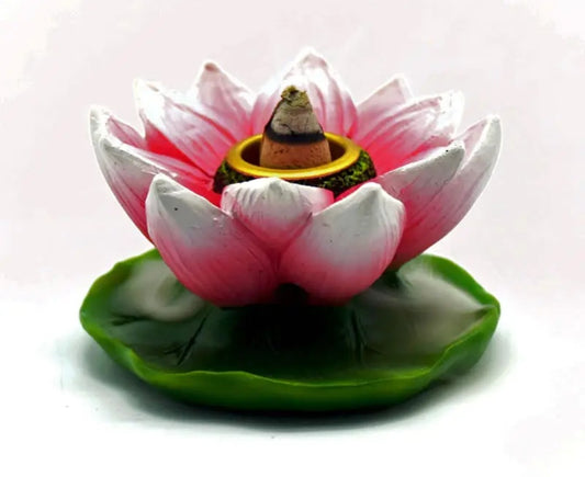 Lotus Flower Backflow Burner